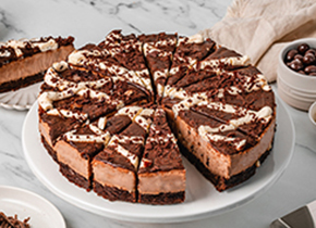 Chunky Choc Cheesecake